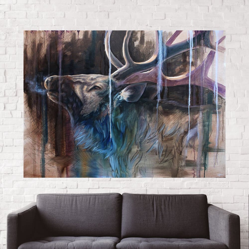 "A Breath in This Space" - Original Oil Painting