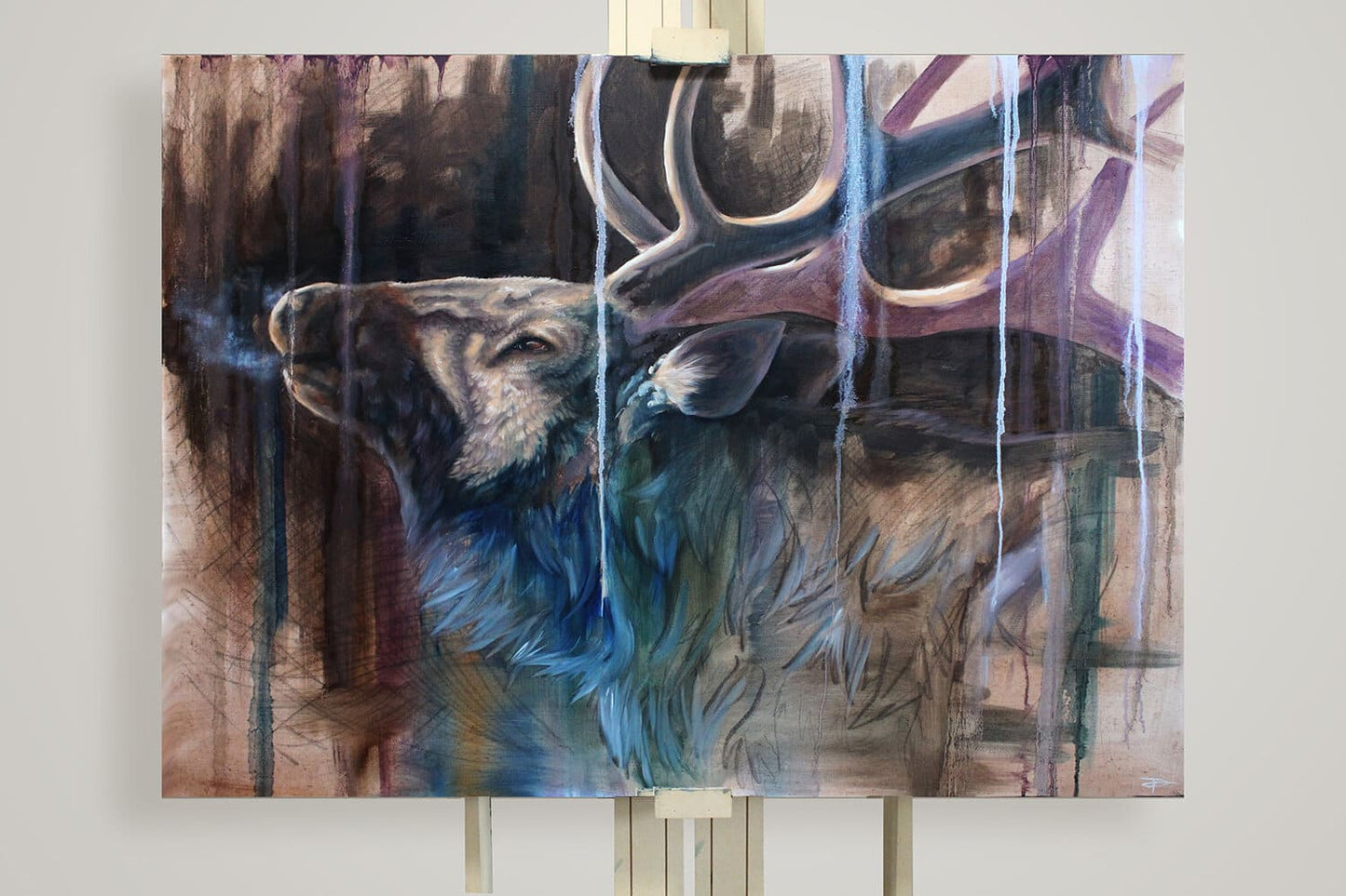 "A Breath in This Space" - Original Oil Painting