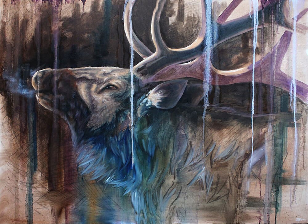 "A Breath in This Space" - Original Oil Painting