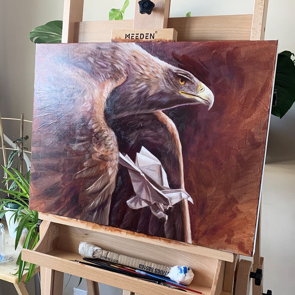 "And Now You Fly" - Original Oil Painting