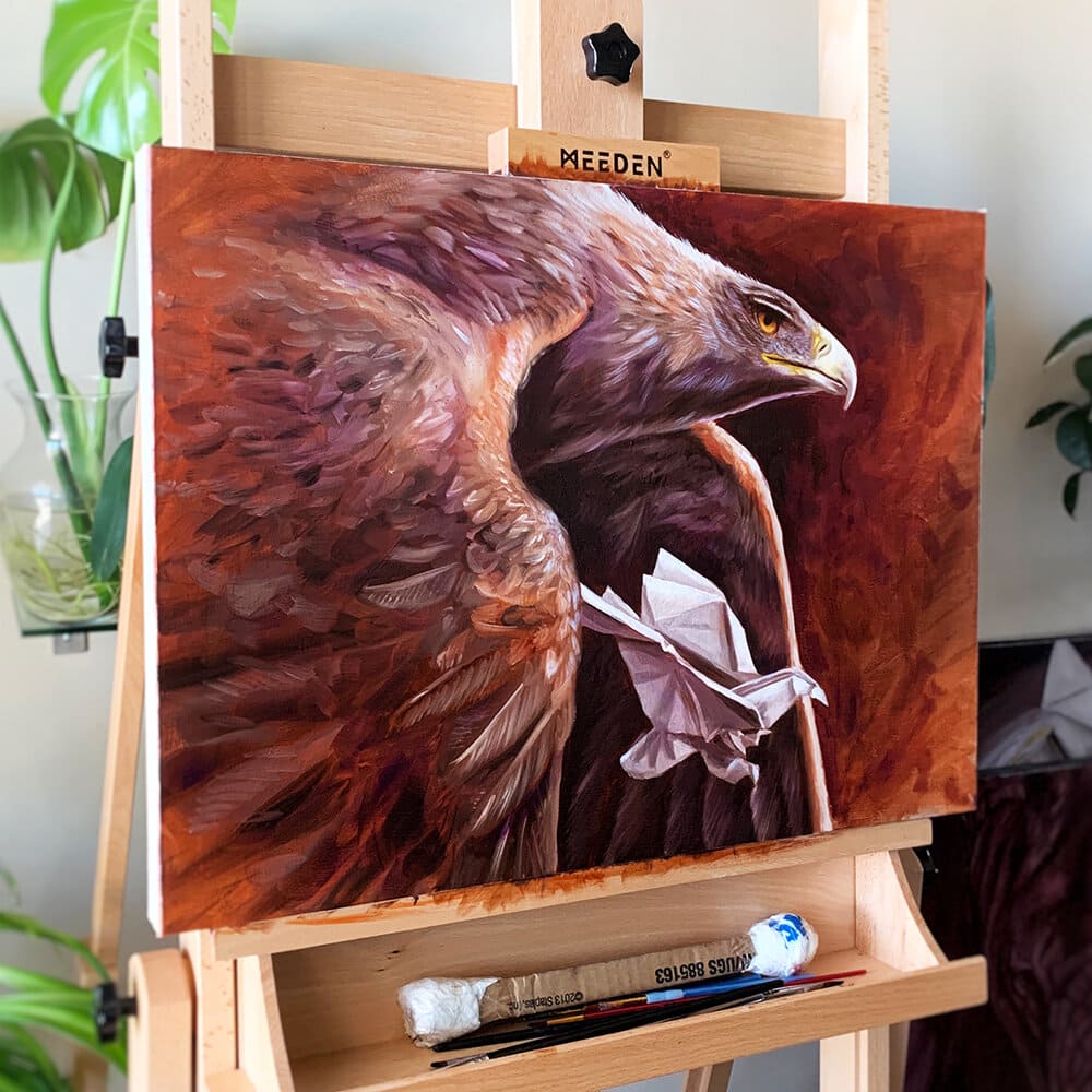 "And Now You Fly" - Original Oil Painting