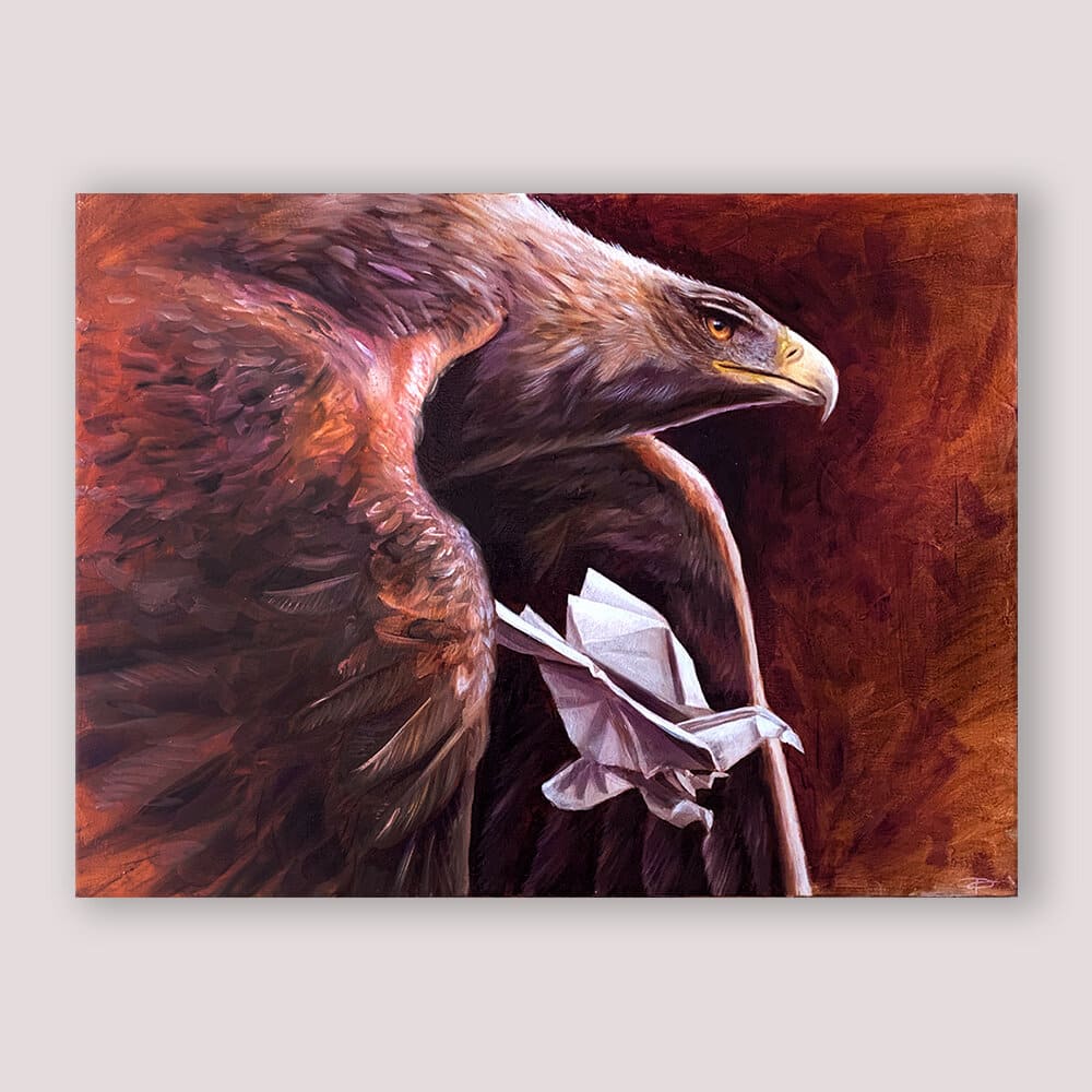 "And Now You Fly" - Original Oil Painting