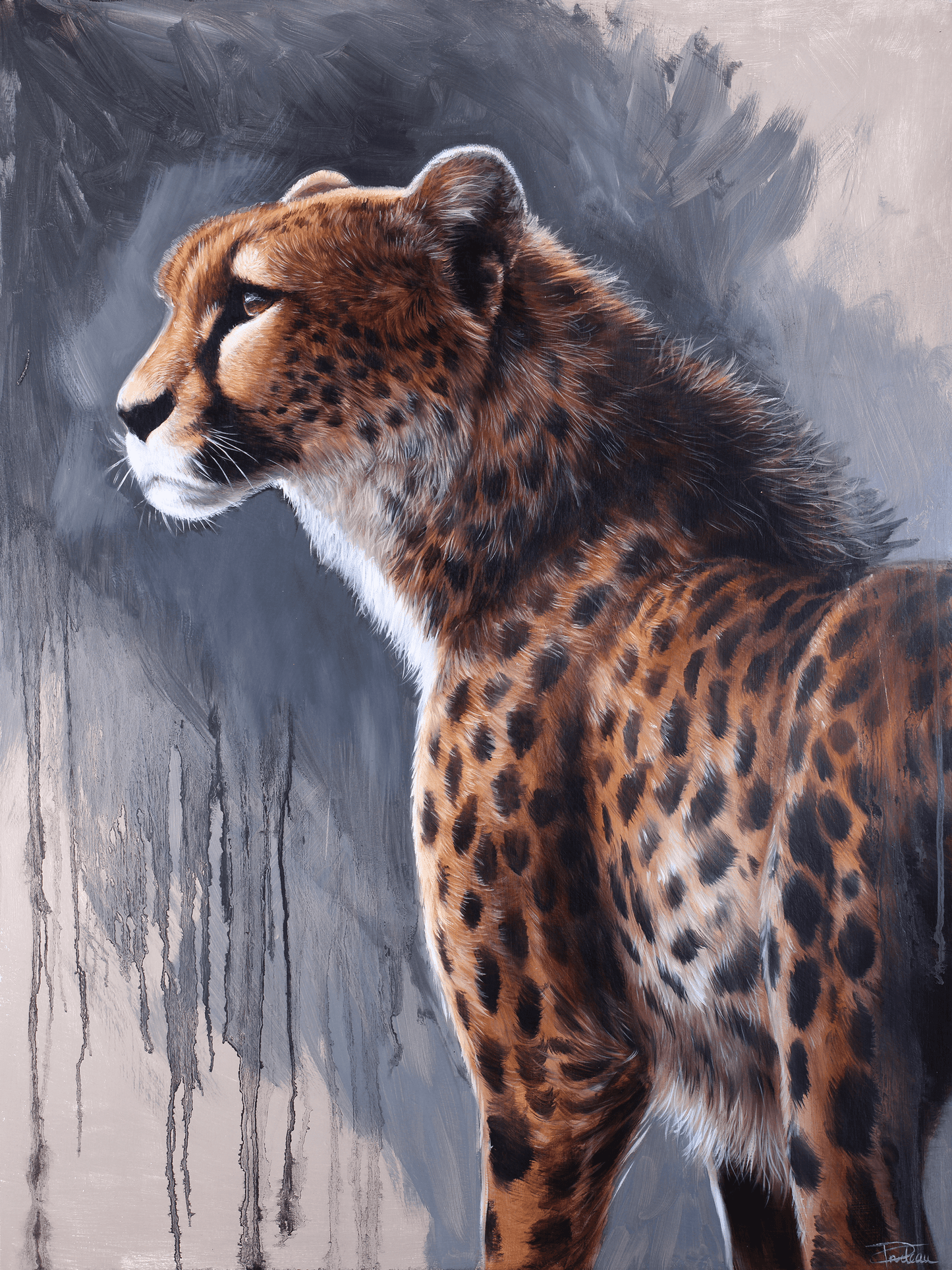 "With Grit & Grace" - Original Oil Painting