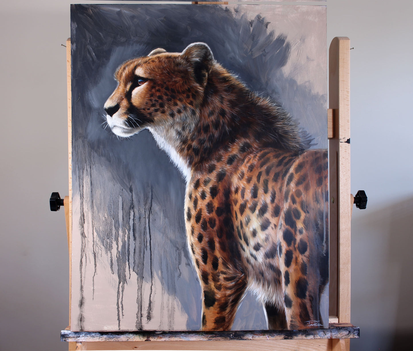 "With Grit & Grace" - Original Oil Painting