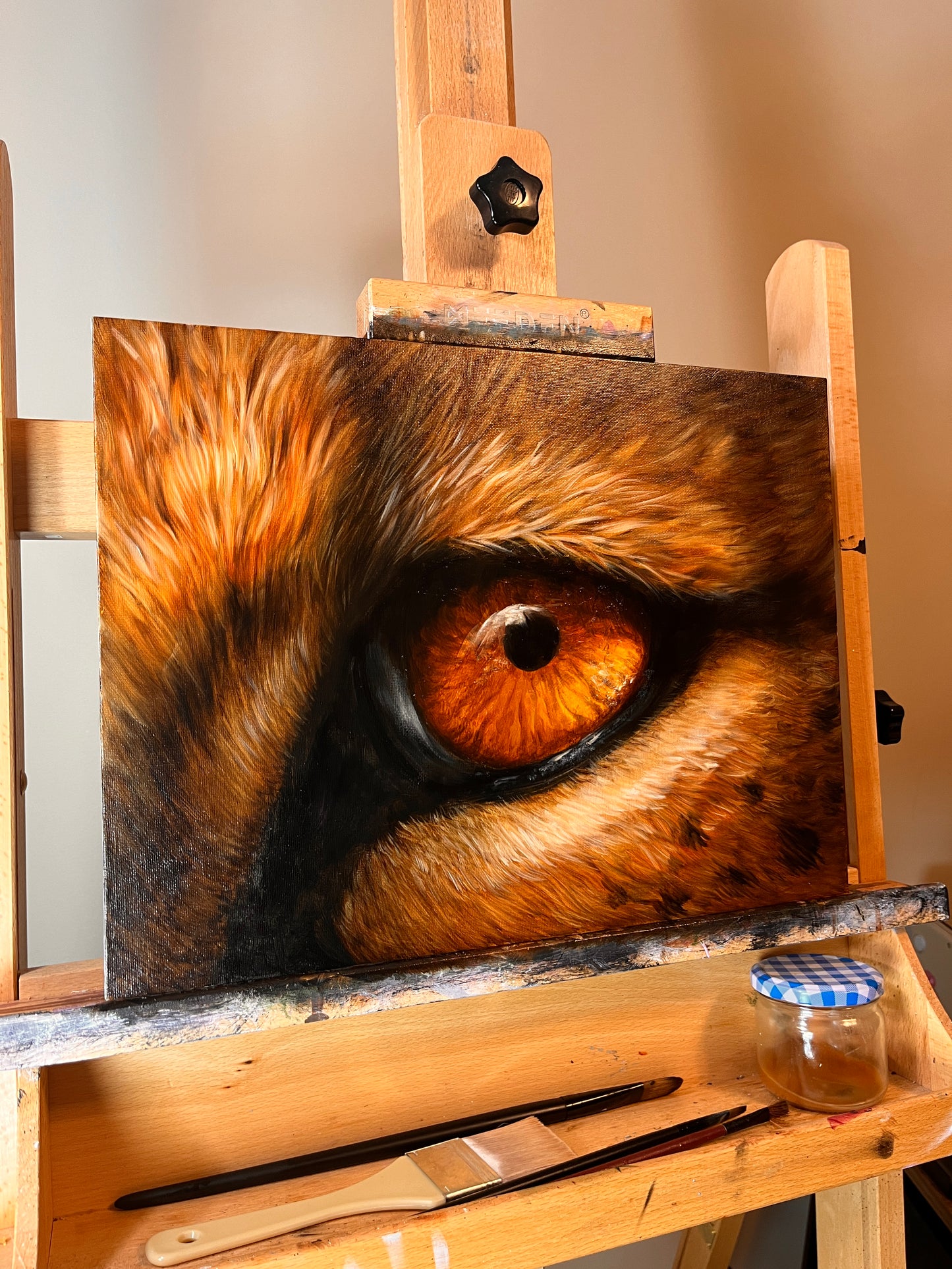 Cheetah Eye - Original Oil Painting - COMING SOON