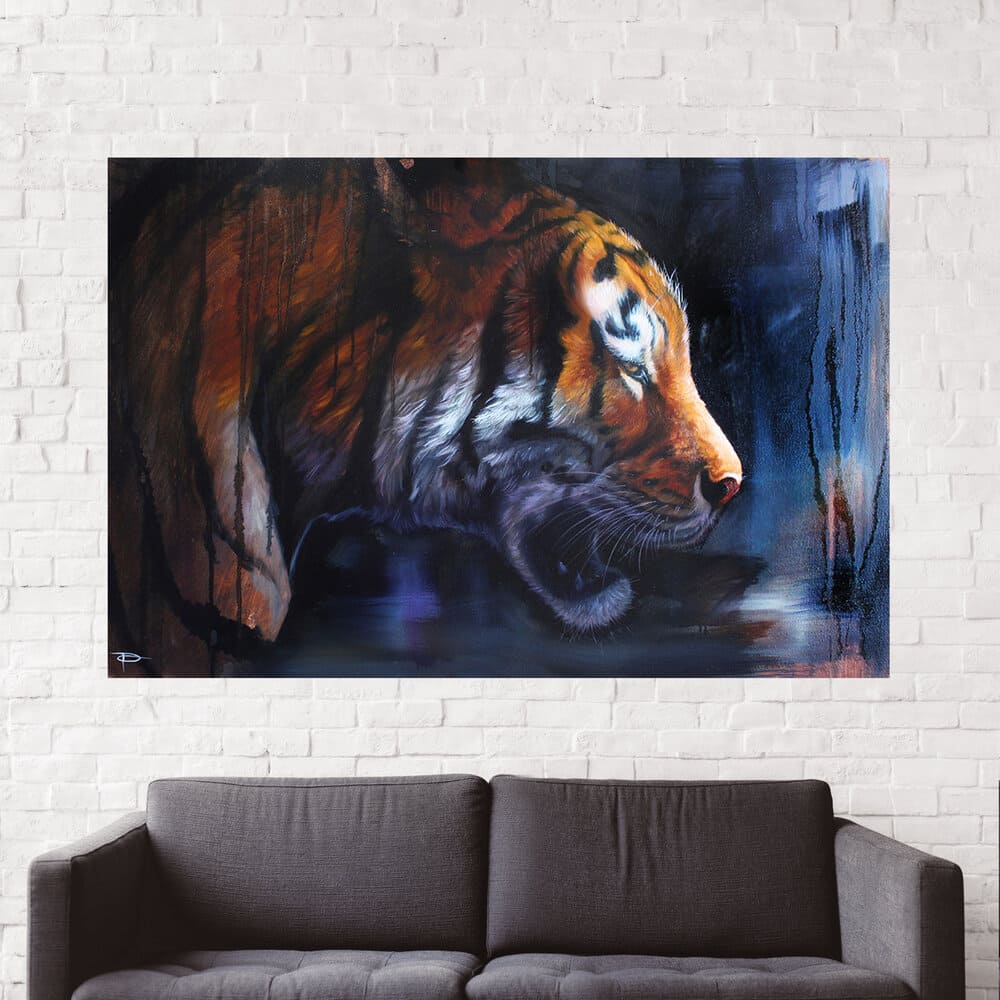 "Surrender and Surge" - Original Oil Painting