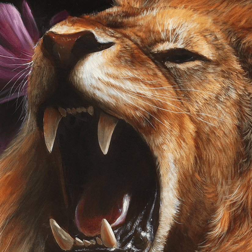 "Echoes of the Sun" - Original Oil Painting