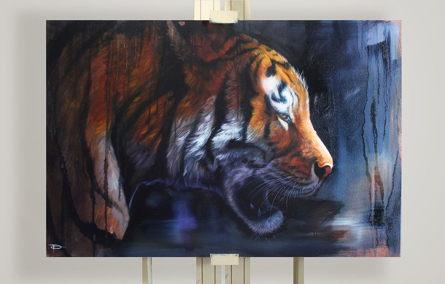 "Surrender and Surge" - Original Oil Painting