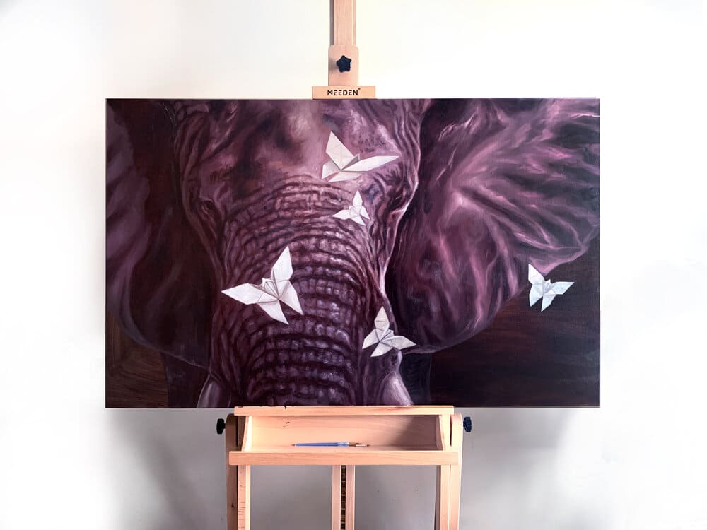 "My Fortress" - Original Oil Painting