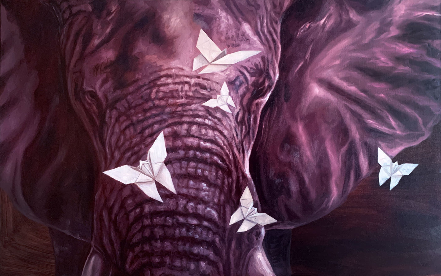 "My Fortress" - Original Oil Painting