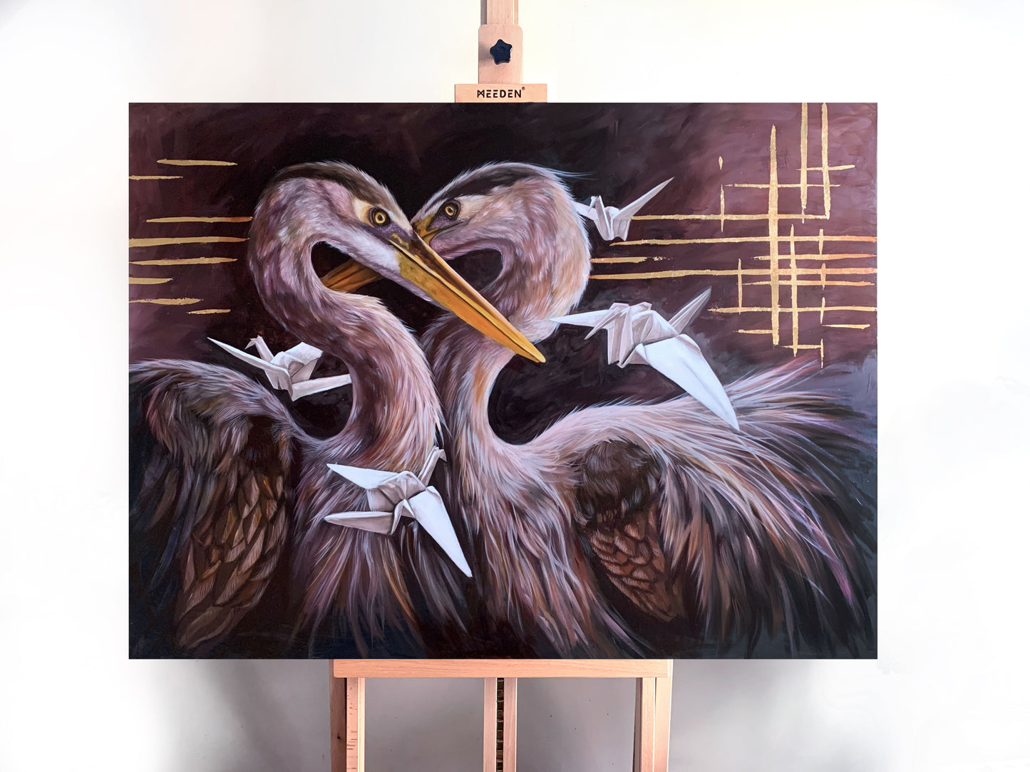 "The Lovers" - Original Oil Painting