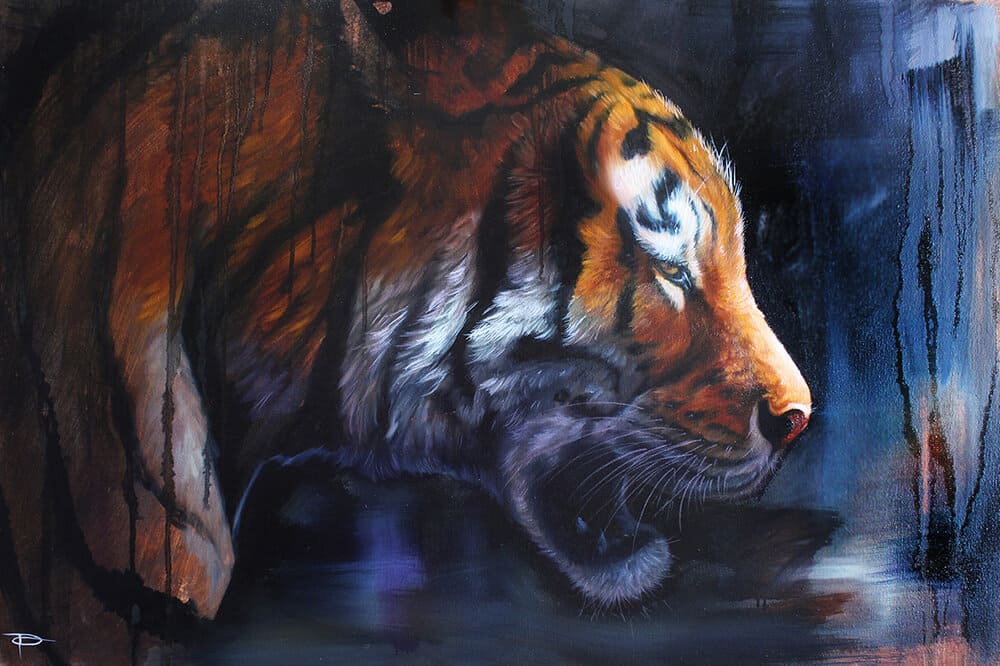 "Surrender and Surge" - Original Oil Painting