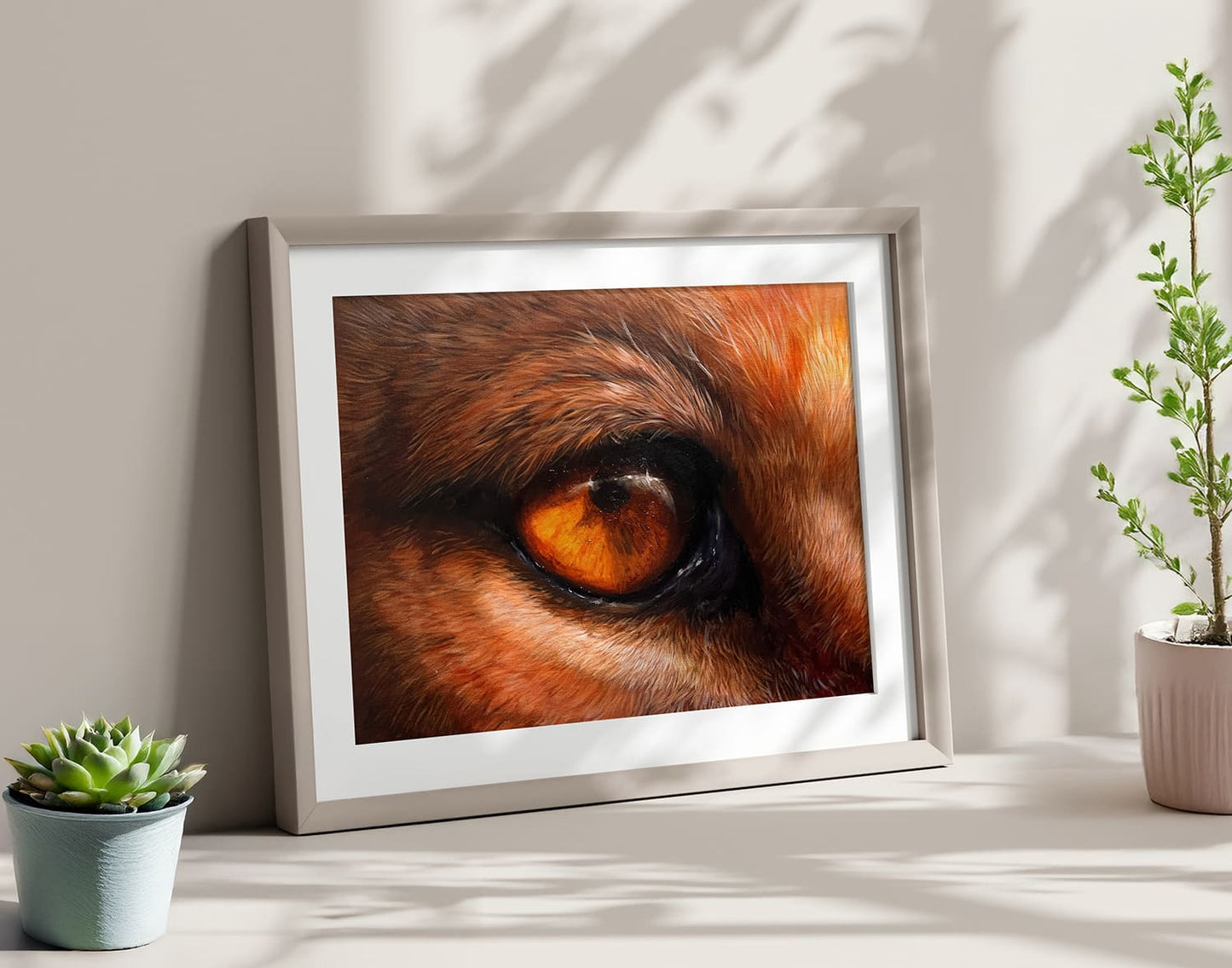 Lion Eye  - Original Oil Painting